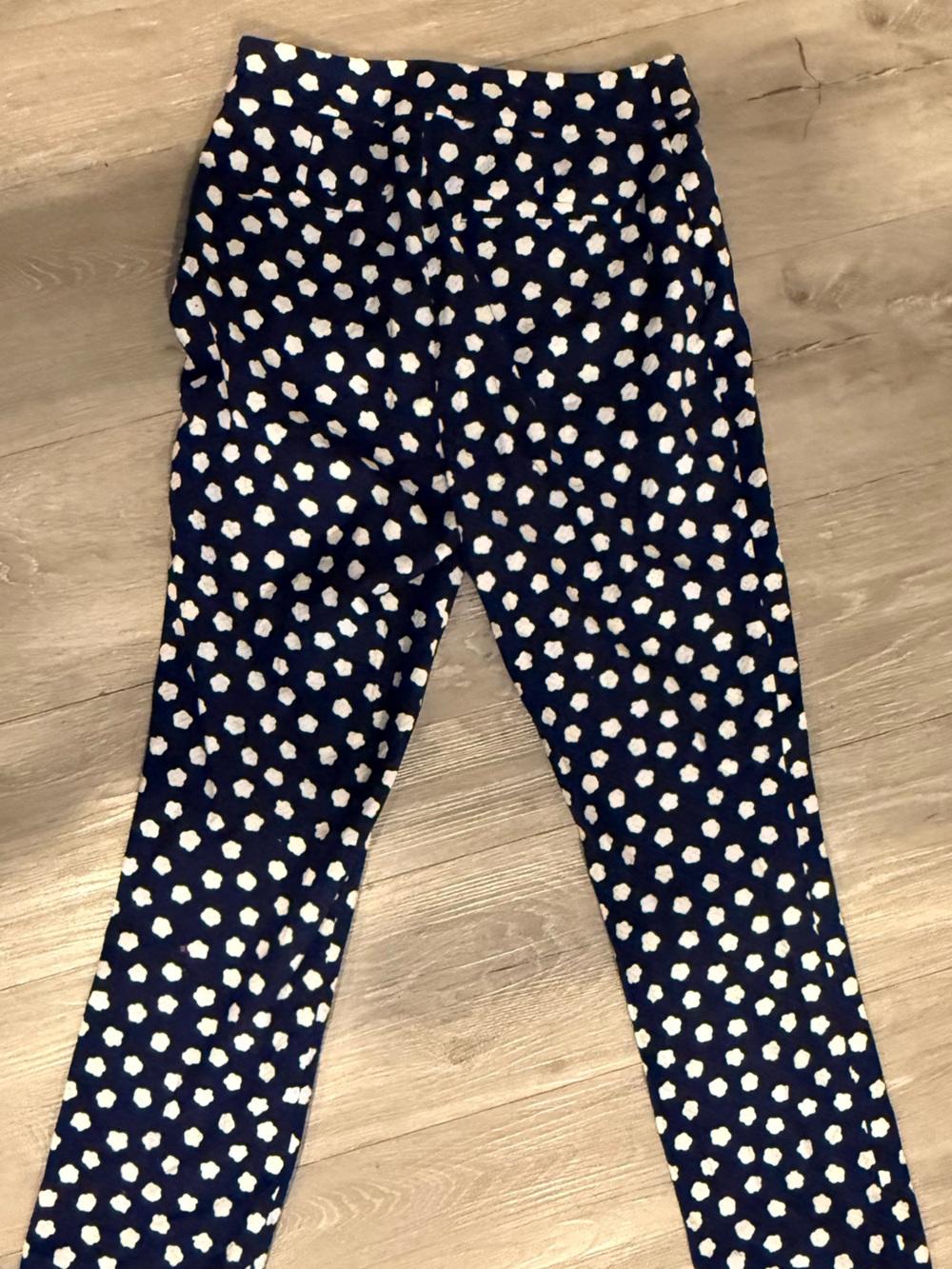 kate spade Navy Blue Polka Dot Leggings - Picture 5 of 5